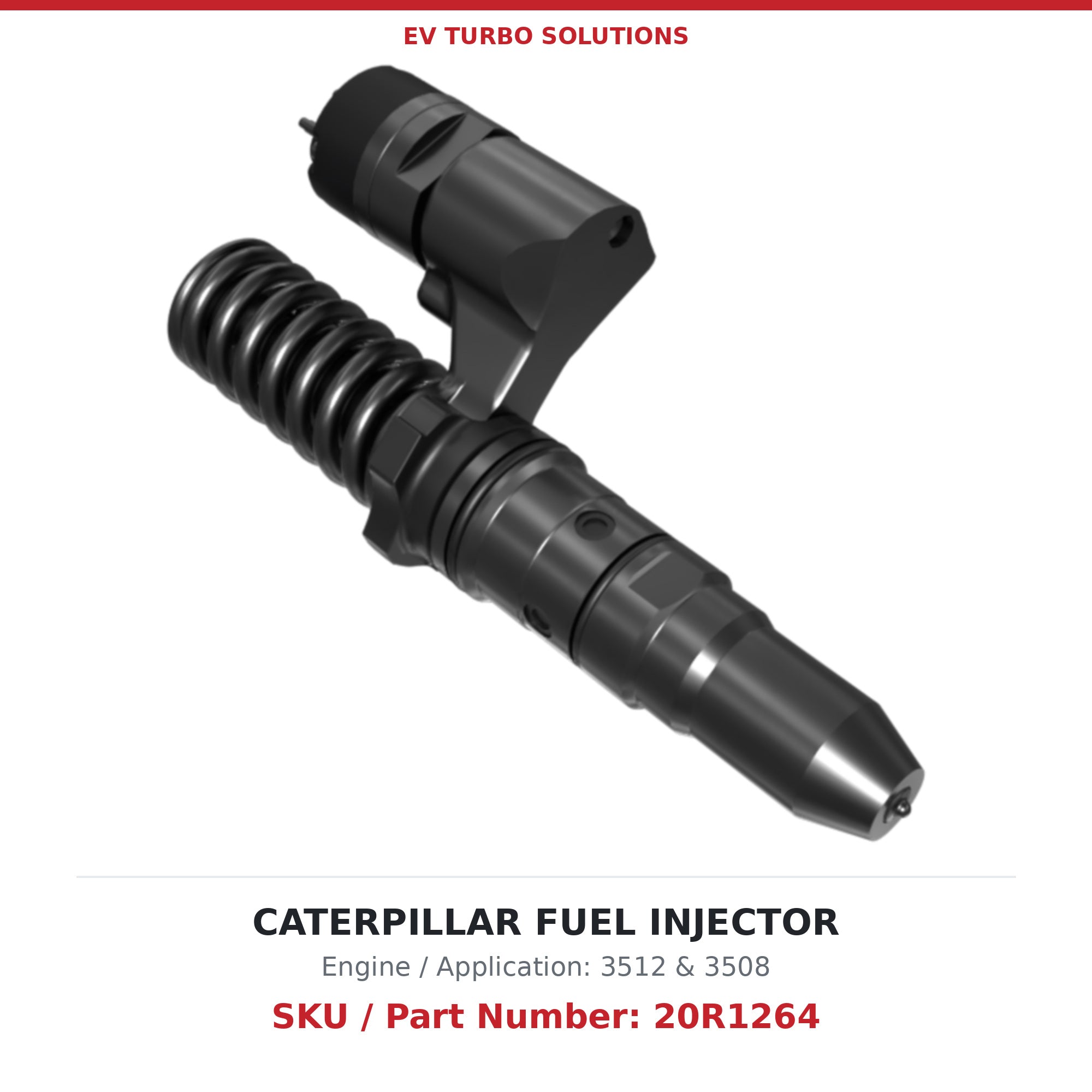 Caterpillar 3512 & 3508 20R1264 Remanufactured Fuel Injector