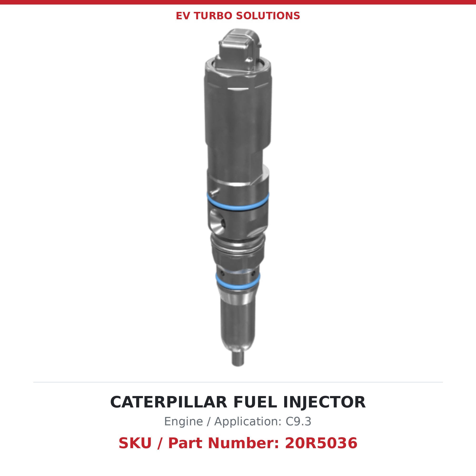 Caterpillar C9.3 20R5036 Remanufactured Fuel Injector