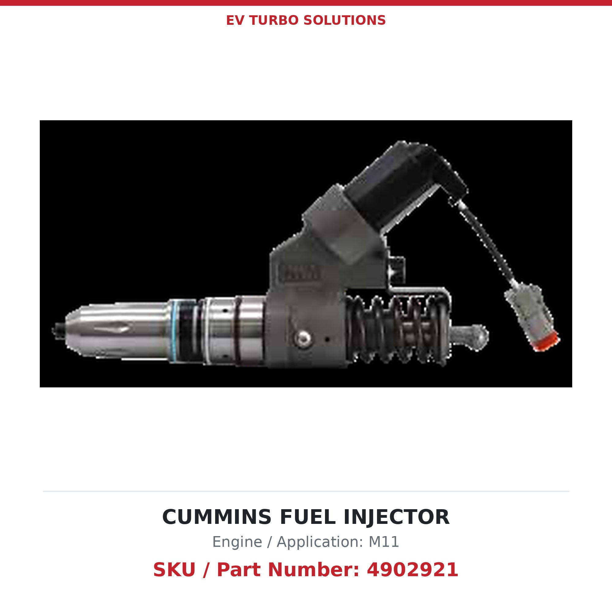 Cummins M11 4902921 Remanufactured Fuel Injector