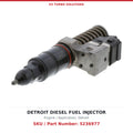 Detroit Diesel S60 5236977 Remanufactured Fuel Injector